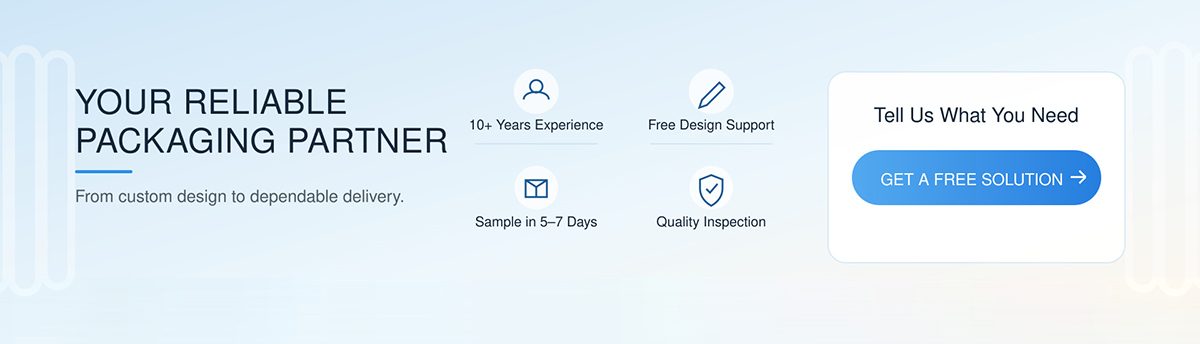 Your reliable packaging partner — from custom design to dependable delivery